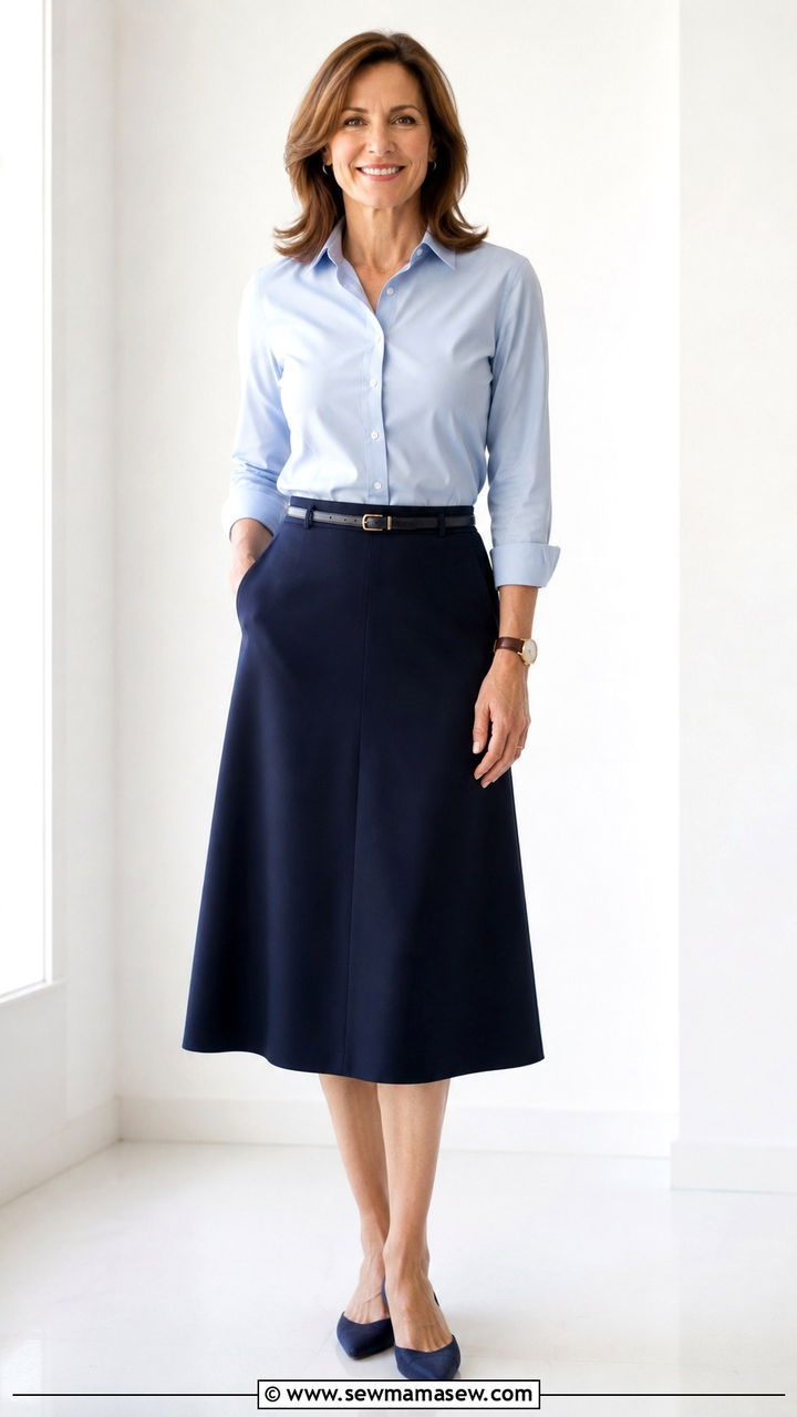 Cargo Pants With White Button Down Outfit Over 40 - 30 Trendy outfit ideas for women over 40