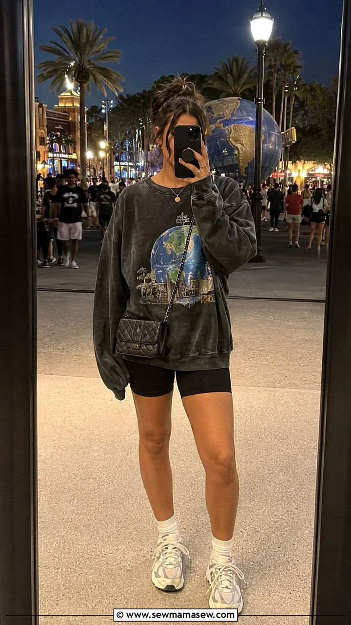Cargo Pants with a Fitted Tank and Hiking Sandals - 30 Universal Studios Hollywood outfit ideas