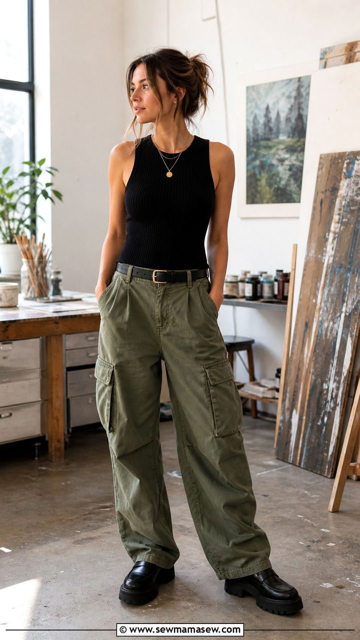 Cargo pants art teacher outfit - 20 Art teacher outfit ideas