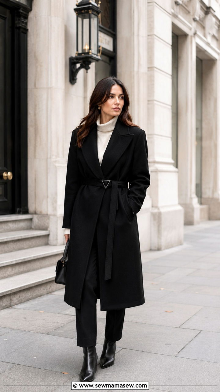 Carolyn Bessette Kennedy Belted Prada Coat Look - 20 Old money outfit ideas Carolyn Bessette Kennedy