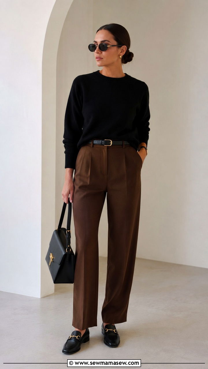 Carolyn Bessette Kennedy Black And Brown Mixed Neutrals - 20 Old money outfit ideas Carolyn Bessette Kennedy