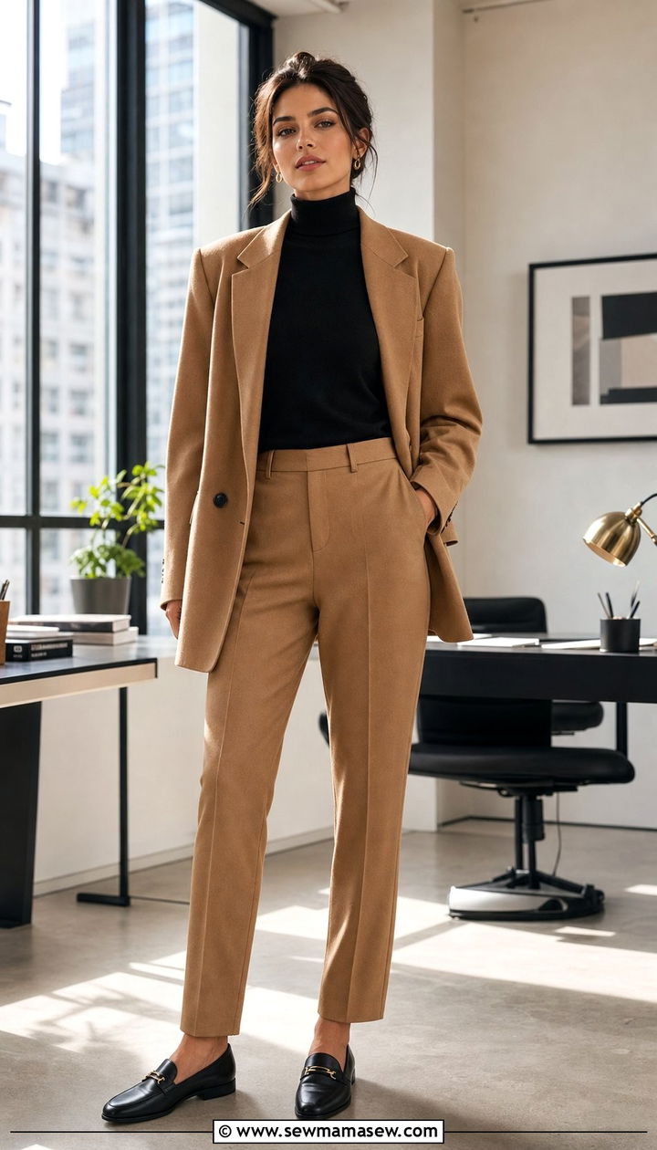 Cashmere Sweater With Blazer Outfit - 35 Cashmere sweater outfit ideas