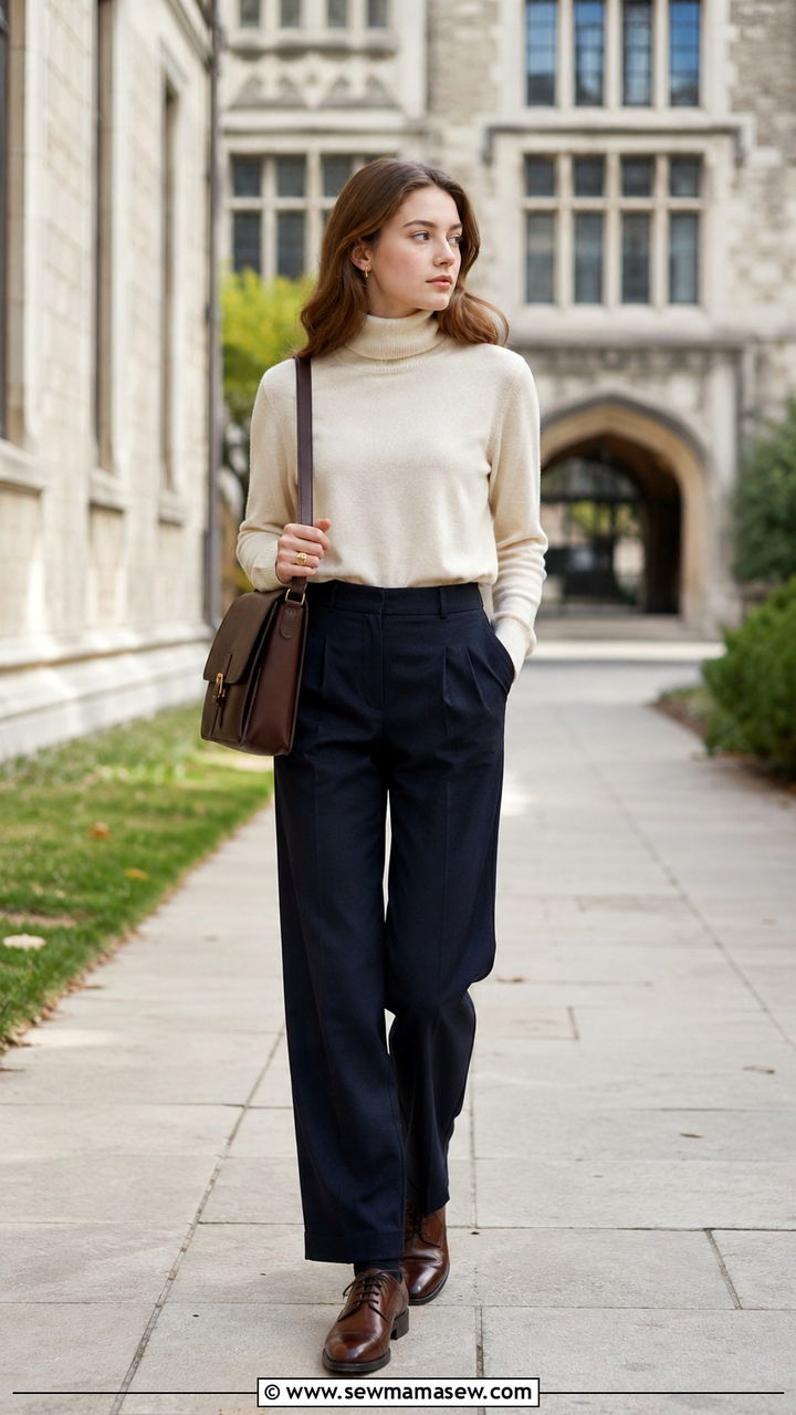Cashmere Turtleneck Old Money Outfit - 20 Old money outfit ideas for teens