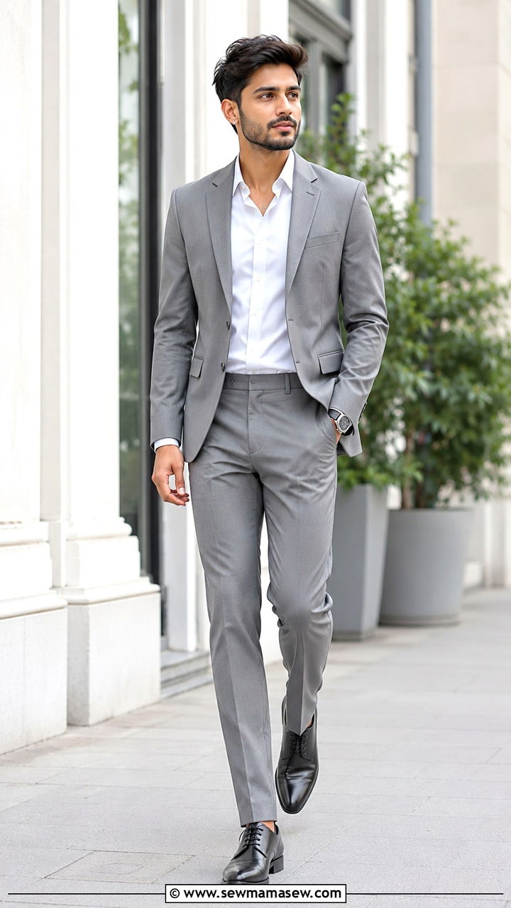 Cashmere sweater with tailored trousers and loafers - 20 Startup founder outfit ideas