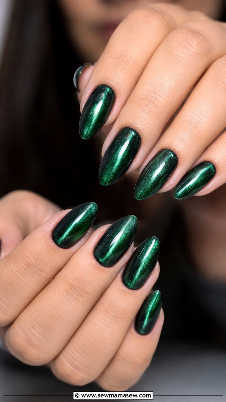 Cat Eye Magnetic Gel Nails - 50 gel polish