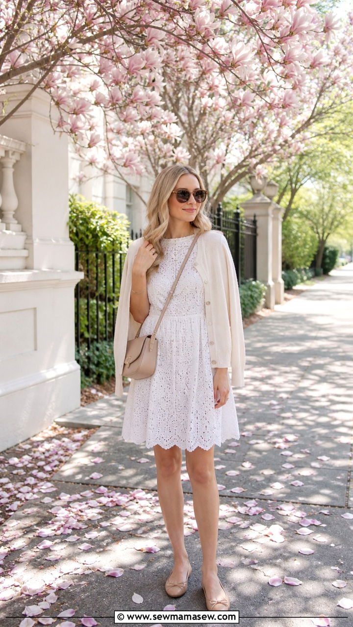 Charleston Spring Eyelet Outfit - 20 Charleston outfit ideas