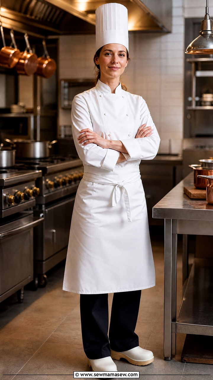 Chef Outfit With Toque And Clogs - 25 Chef outfit ideas for women