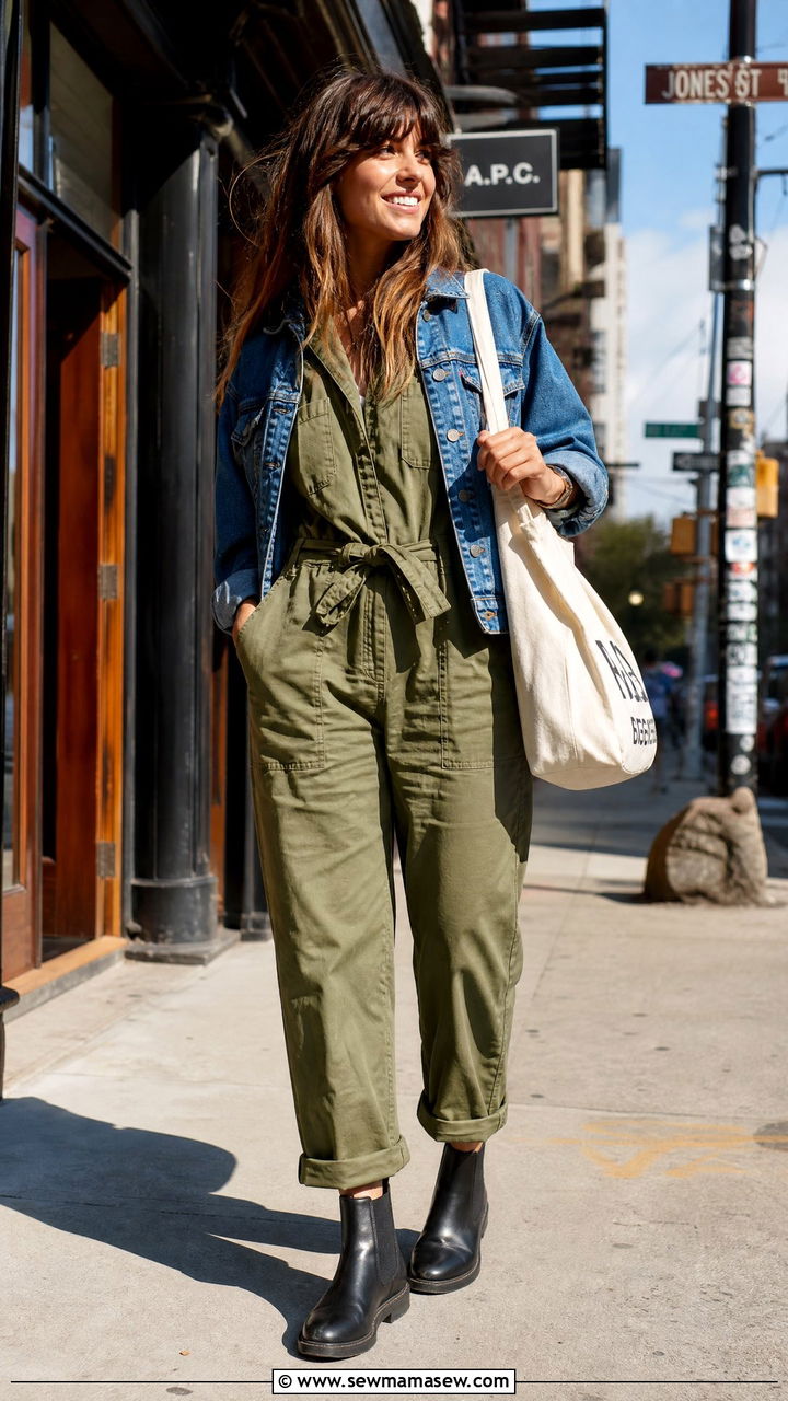 Chelsea Boots With A Utility Jumpsuit - 25 How to style chelsea boots