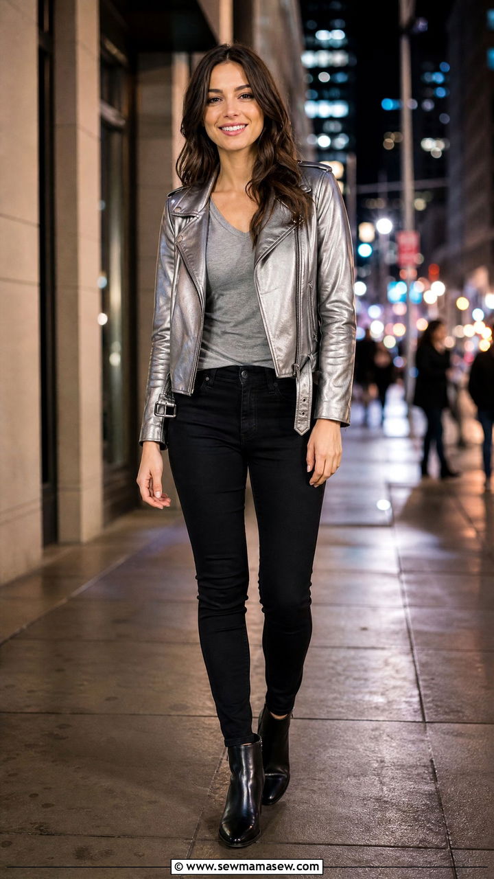 Chelsea Boots With Black Skinny Jeans And A Biker Jacket - 25 How to style chelsea boots