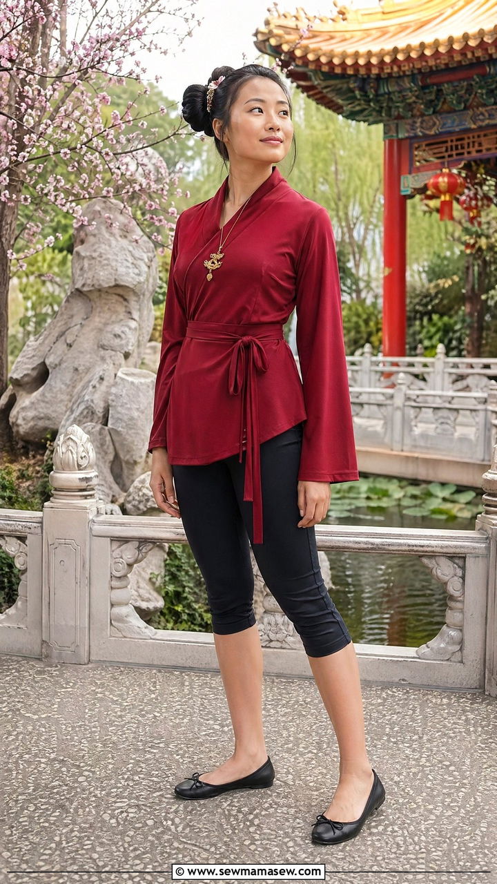 China Pavilion Mulan Disney Bound Outfit - 35 Epcot outfit ideas