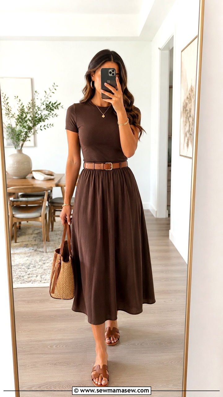 Chocolate Brown Two Piece Set - 25 2026 outfits classy