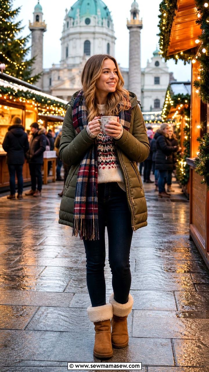 Christmas market outfit Vienna - 40 What to wear in Vienna
