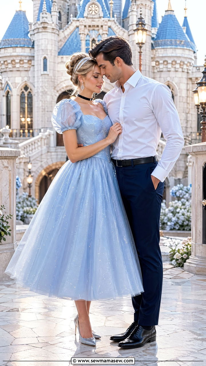 Cinderella and Prince Charming Outfit - 35 Disney outfit ideas for couples