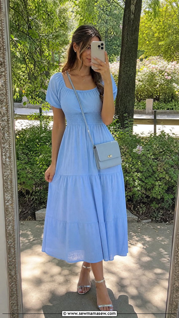 Cinderella blue dress casual outfit - 30 Cute Disney outfits for women