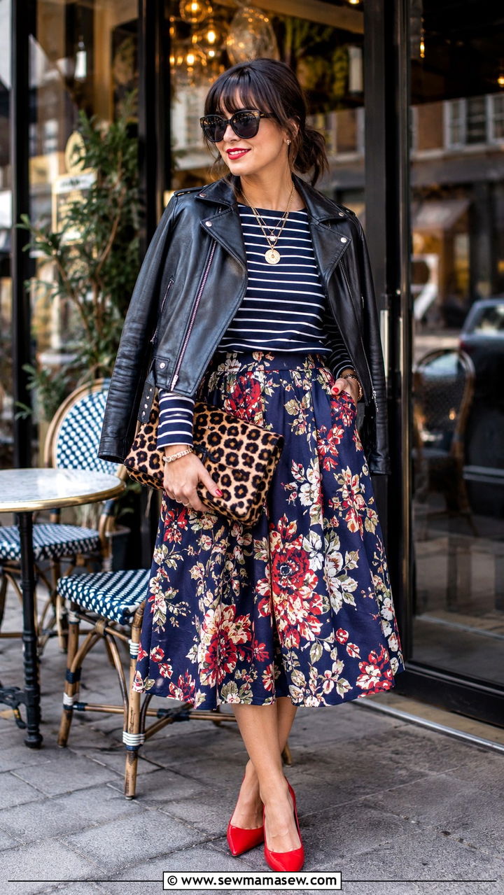 Clashing Prints Maximalist Outfit - 30 Maximalist outfit ideas 2026