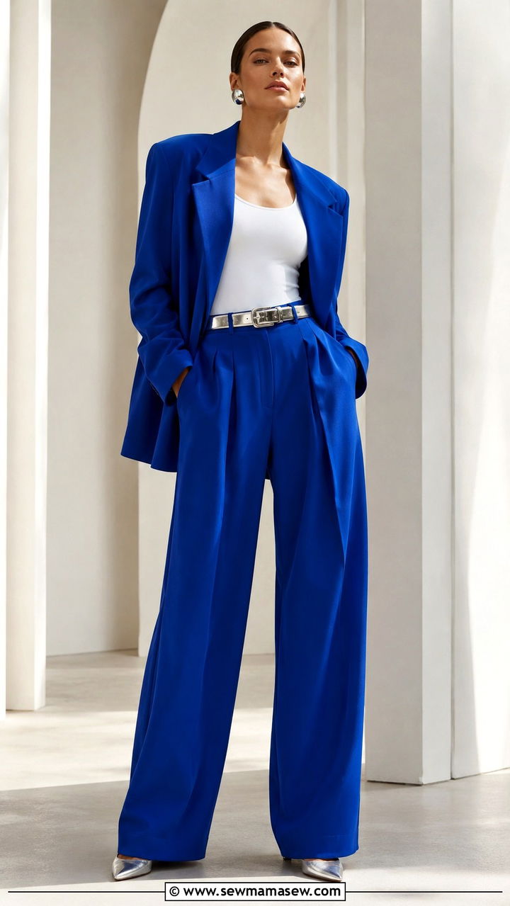 Cobalt Blue Suit Outfit Spring 2026 - 20 Spring 2026 fashion trends women
