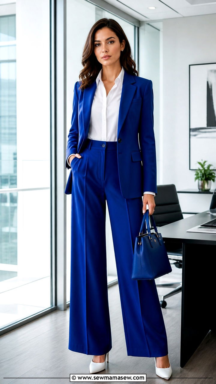 Cobalt Blue Suit Outfit - 40 Blue outfit ideas