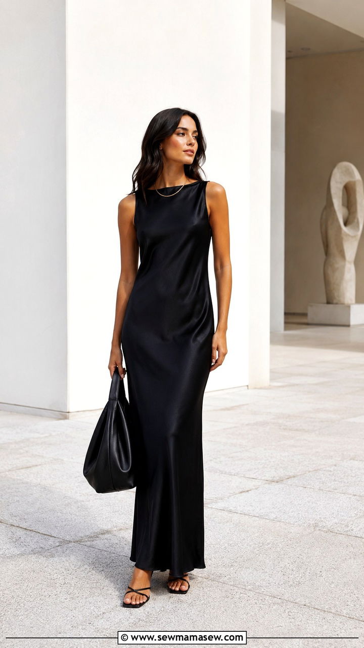 Column Dress Outfit - 20 2026 fashion trends women to copy