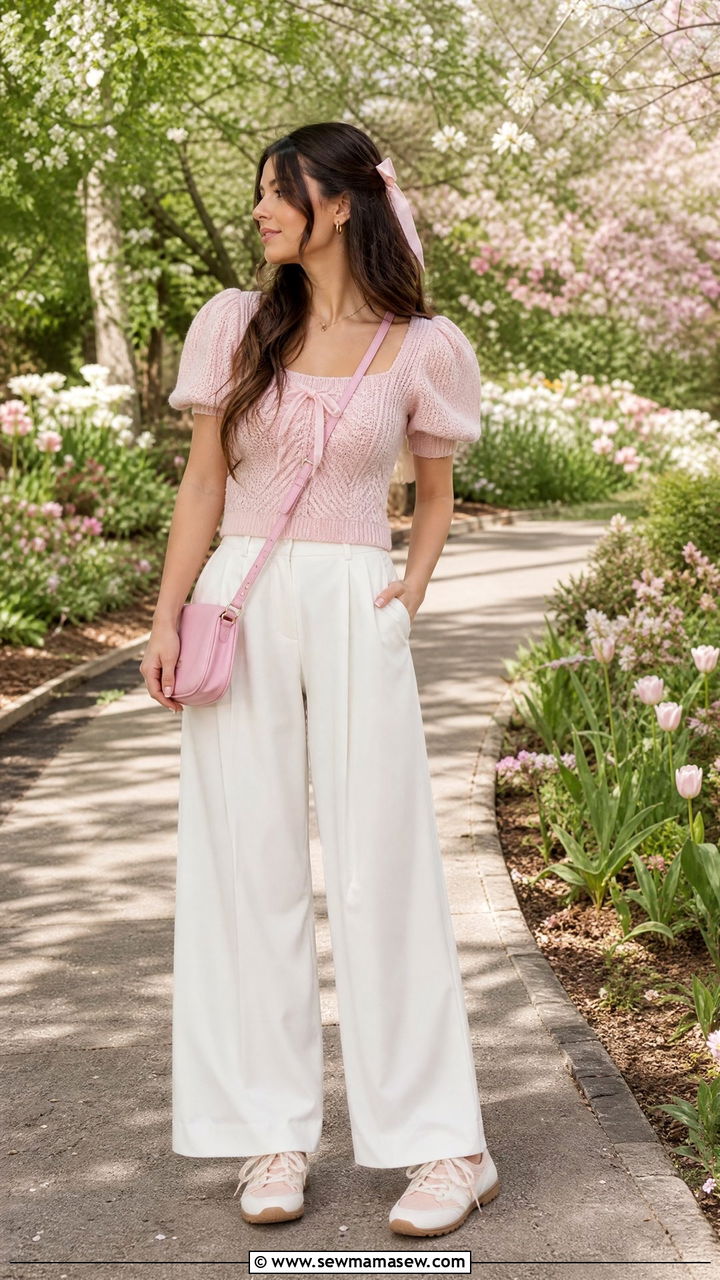 Coquette Walk Outfit With Ballet Flats - 25 Hot girl walk outfit ideas 2026