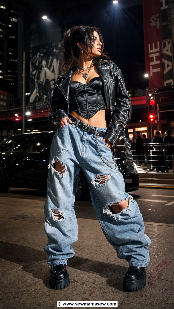 Corset Top Concert Outfit - 25 concert outfits aesthetic