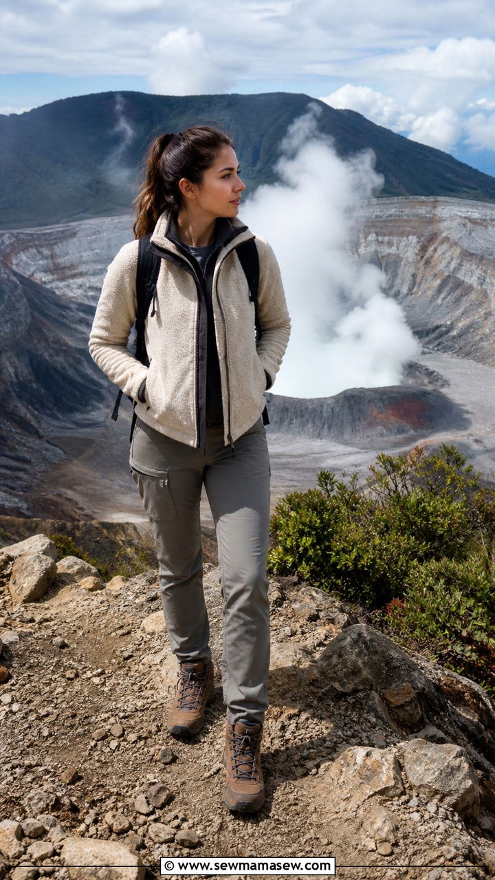 Costa Rica volcano hike outfit with hiking boots - 40 What to wear in Costa Rica