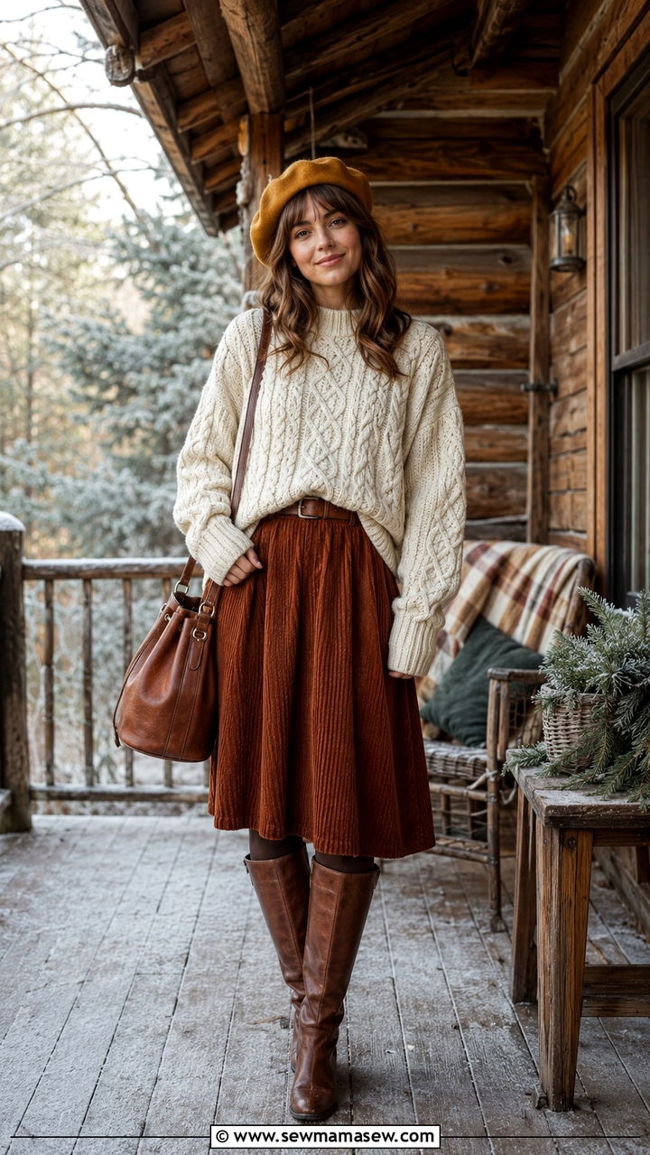 Cottagecore Knitwear Outfit - 20 Cottagecore outfit ideas 2026
