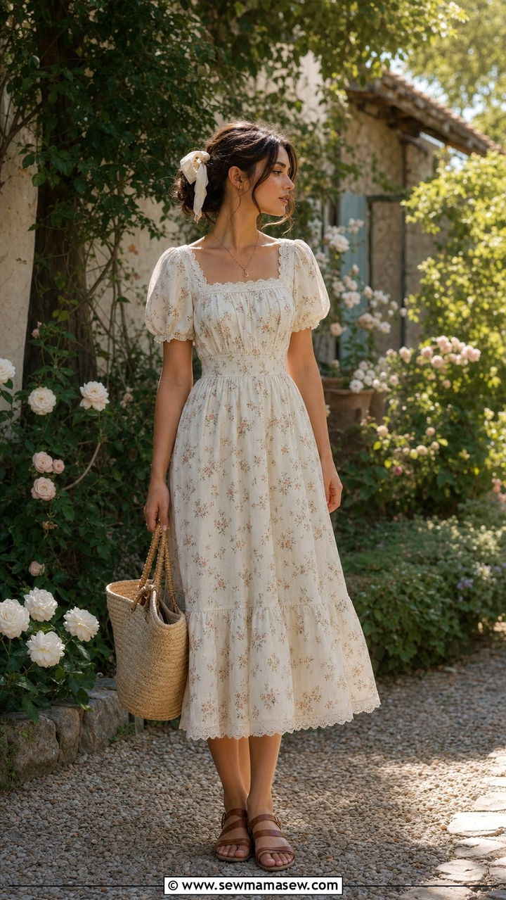 Cottagecore Prairie Dress - 25 cute cute outfits