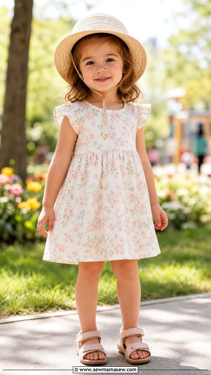 Cotton sundress preschool outfit - 30 Preschool outfit ideas