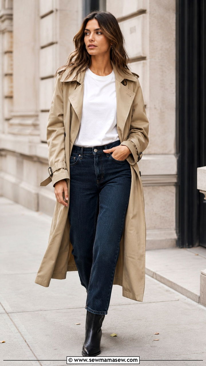 Cowboy Boots With A Trench Coat - 30 How to style cowboy boots