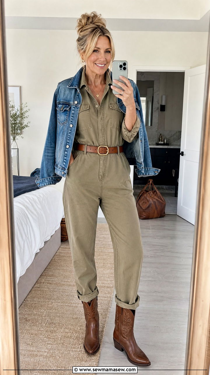 Cowboy Boots With Jumpsuit - 25 How to style cowboy boots over 40