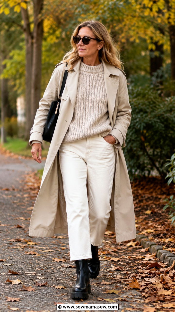 Cropped Jeans with Chelsea Boots - 20 Jeans and boots outfit ideas over 40