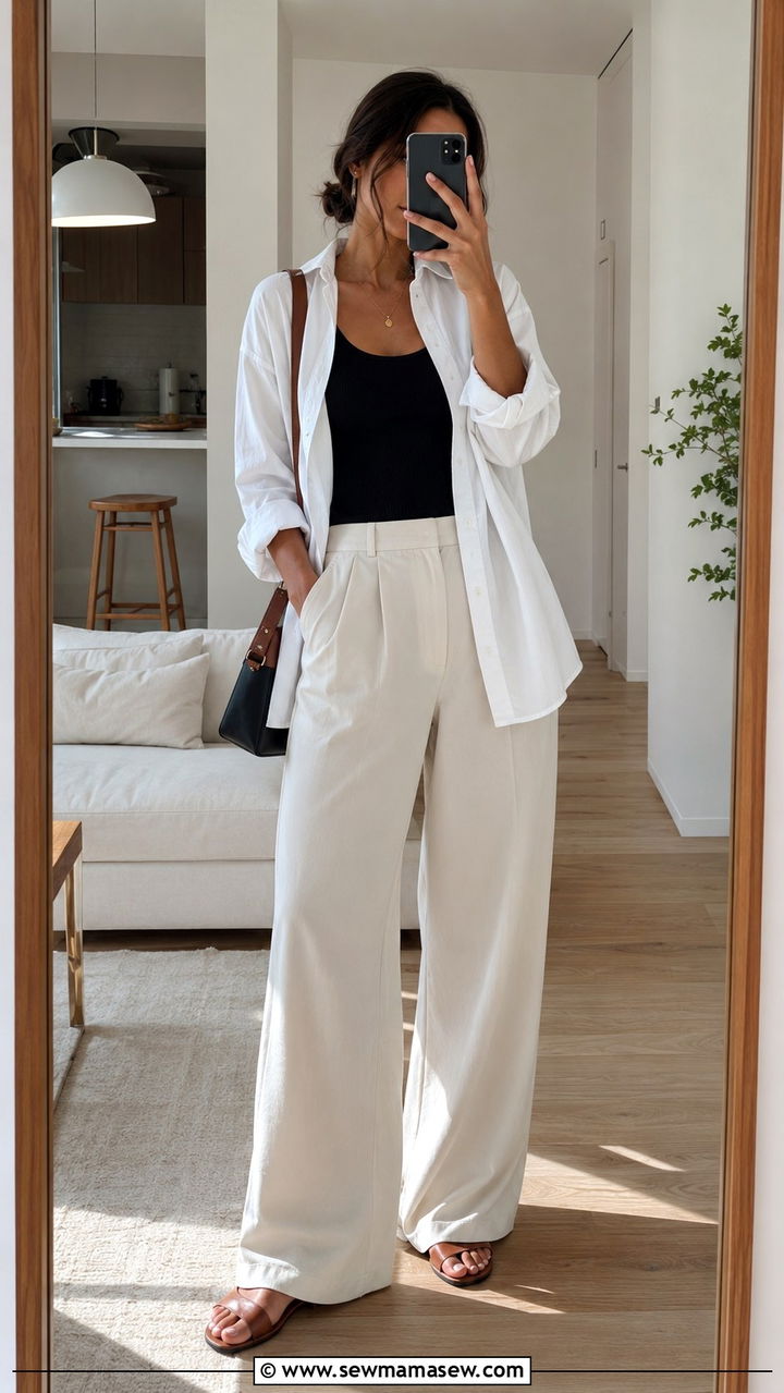 Cropped knit sweater with a satin slip skirt and ankle boots - 30 Unpredictable weather outfit ideas