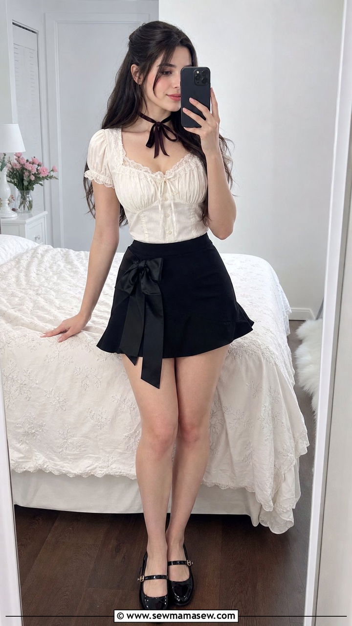 Cute Coquette Aesthetic Outfit - 25 cute aesthetic outfits