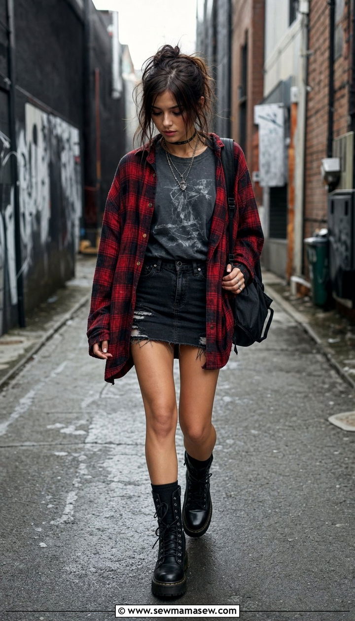 Cute Grunge Aesthetic Outfit - 25 cute aesthetic outfits