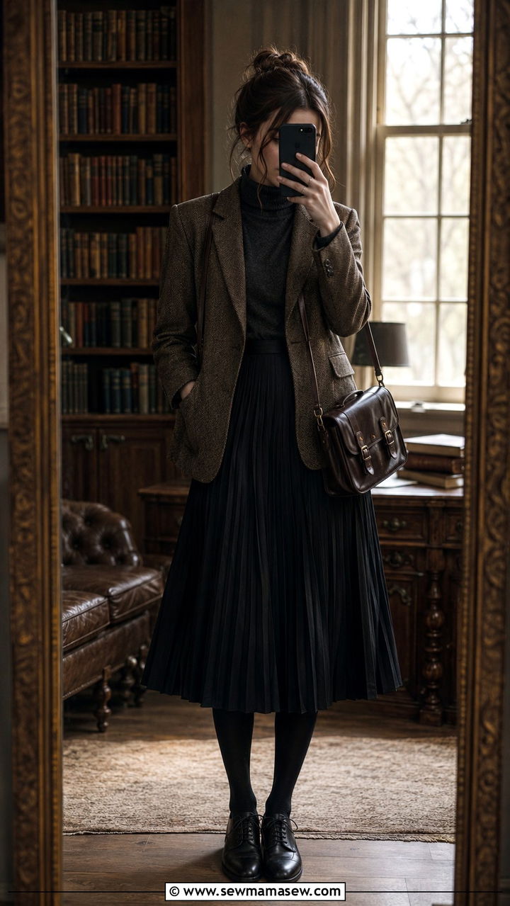 Dark Academia Outfit Aesthetic - 30 Pinterest outfits aesthetic