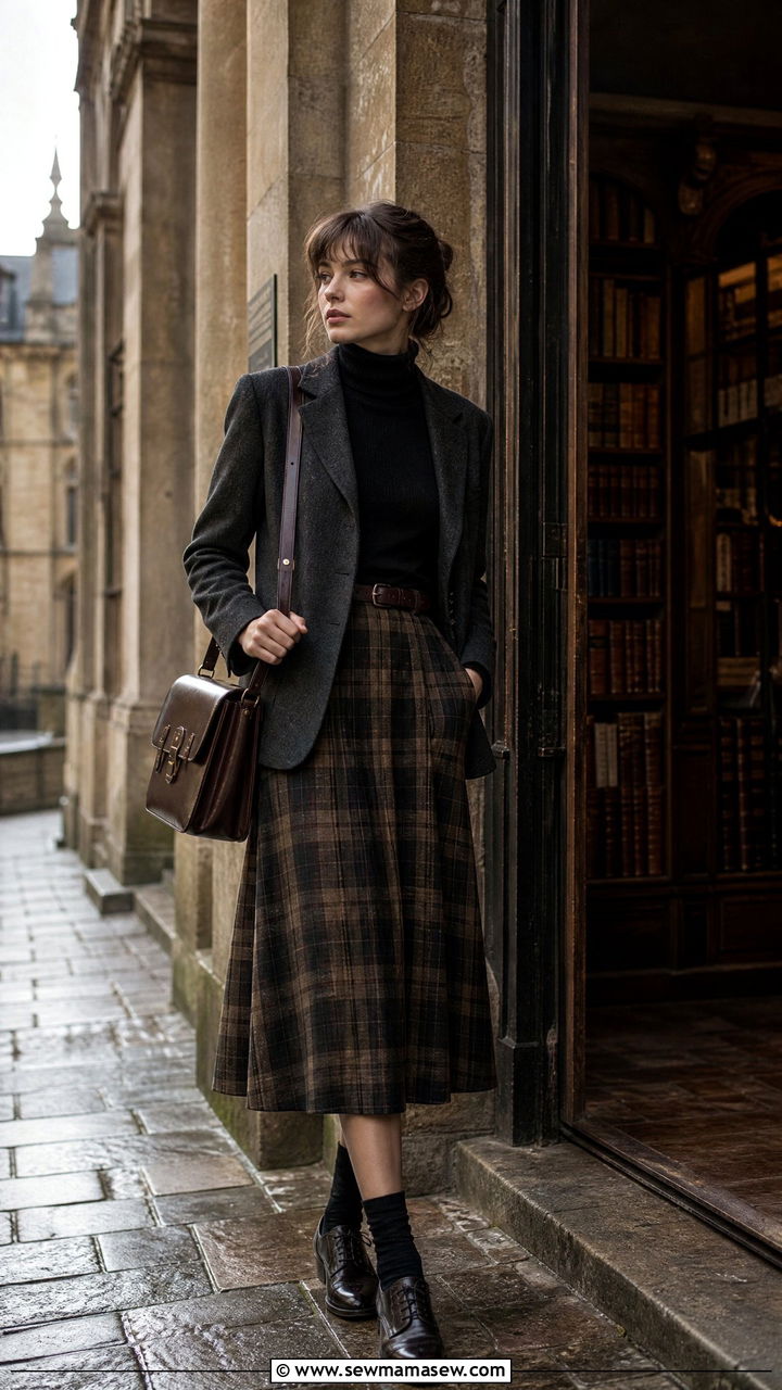 Dark Academia Outfit Fall - 25 fashion inspo outfits aesthetic