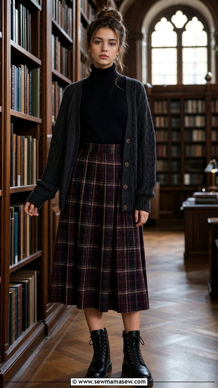 Dark academia outfit for school - 35 Back to school outfit ideas 9th grade
