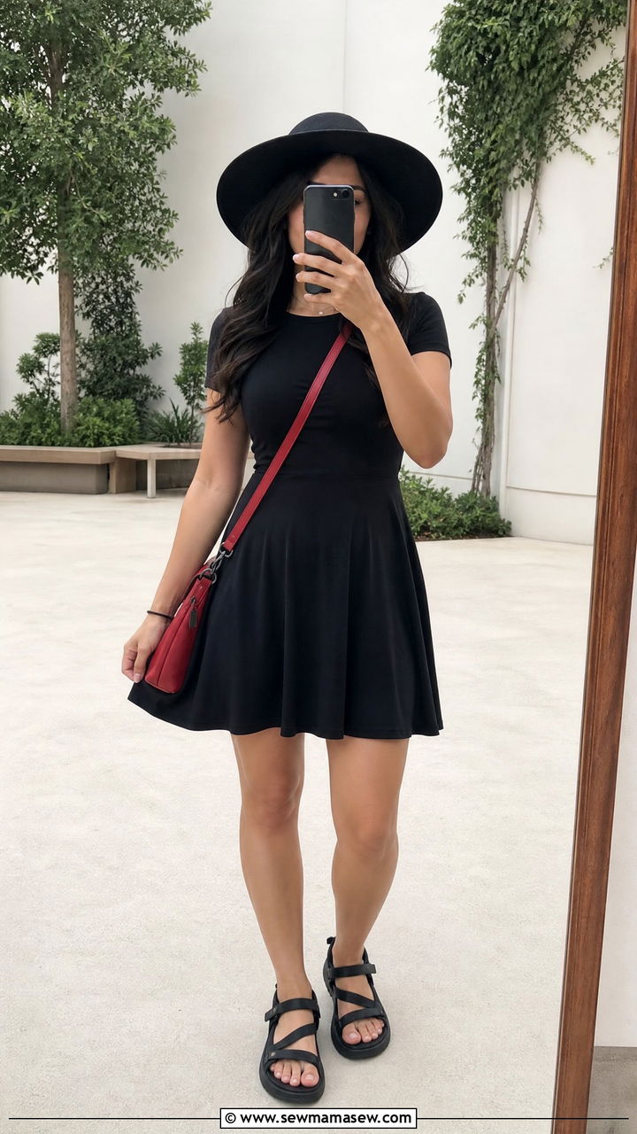 Darth Vader Dark Disneybound Dress Outfit - 25 Hollywood Studios outfit ideas