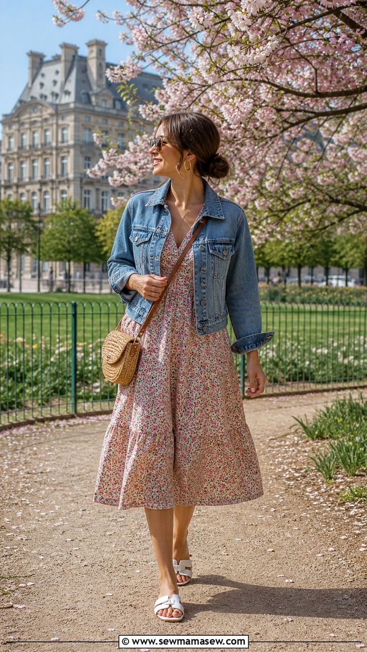 Denim Jacket Outfit Paris - 40 What to wear in Paris