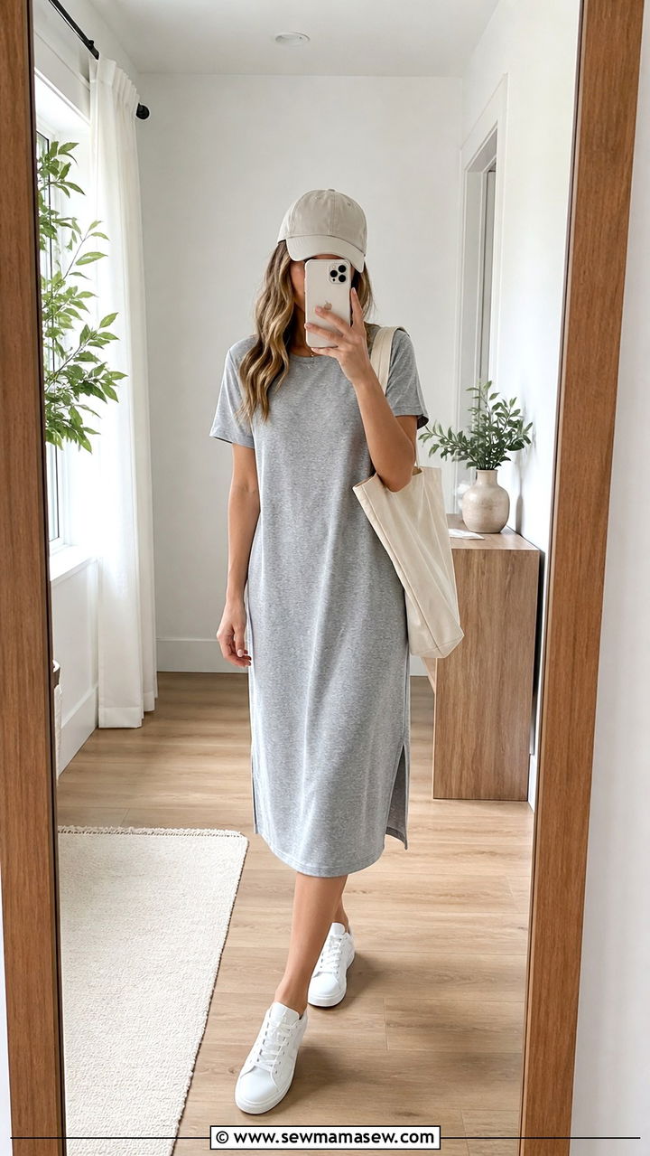 Denim jacket and floral dress outfit - 20 casual casual outfits
