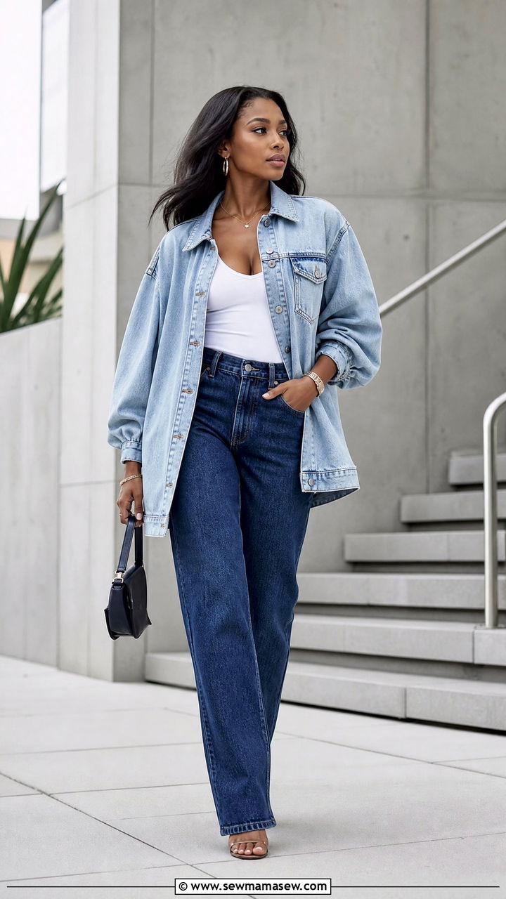 Denim on Denim Double Denim Outfit - 25 Nairobi outfit ideas