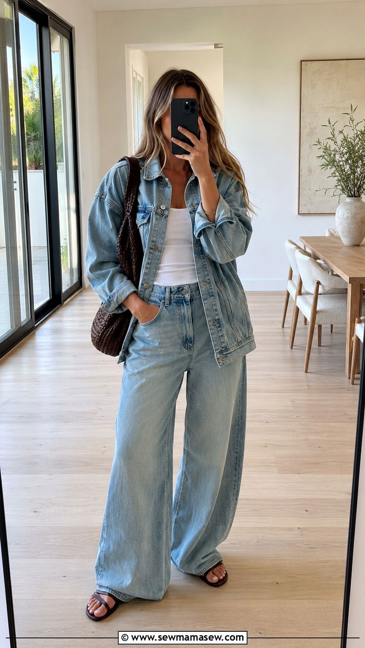 Denim on Denim Spring Outfit 2026 - 20 Spring outfit essentials 2026