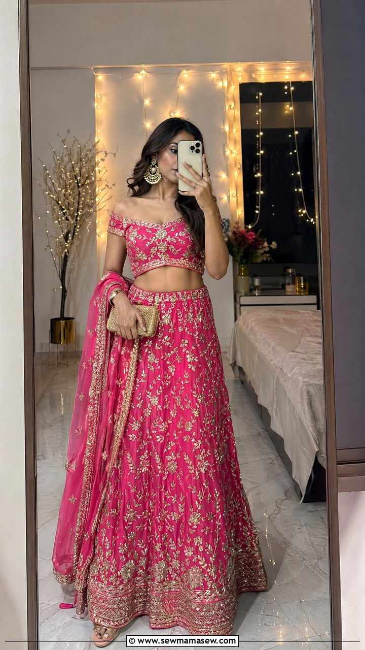 Designer Lehenga Choli For Diwali Party - 35 Diwali outfit ideas for women