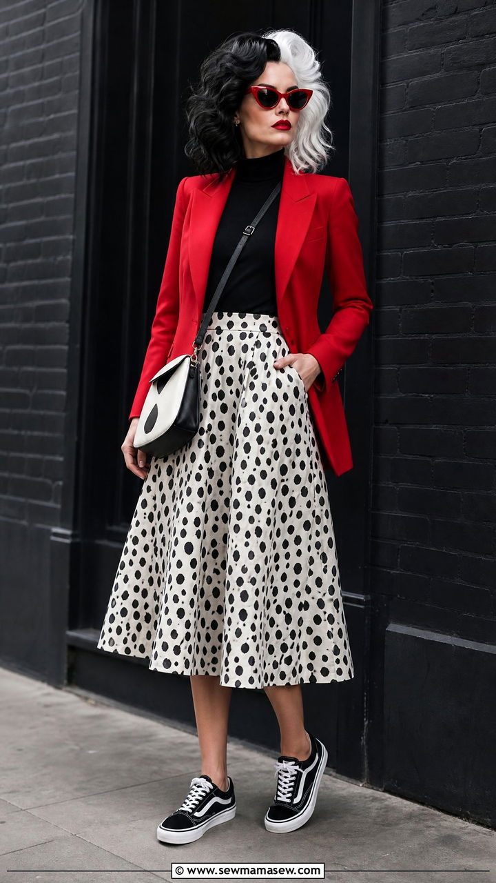 Disney Cruella de Vil Outfit - 40 Disney outfit ideas