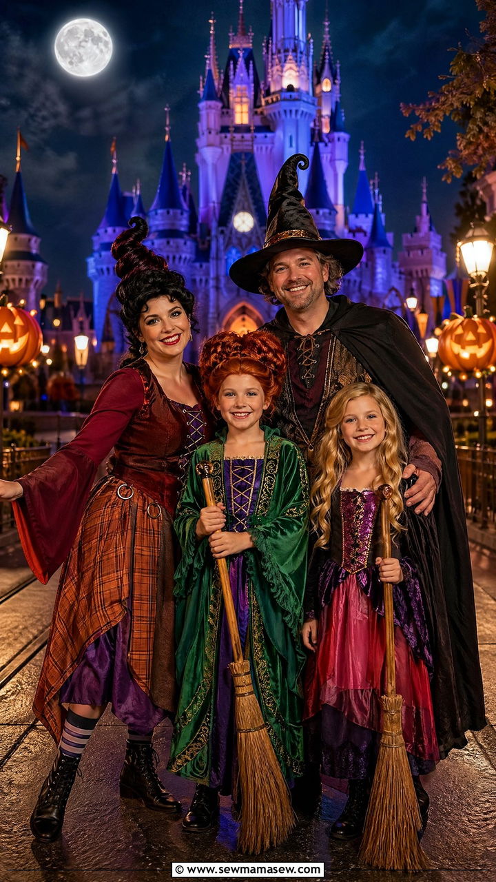 Disney Family Halloween Costume Outfits - 35 Disney outfit ideas for family