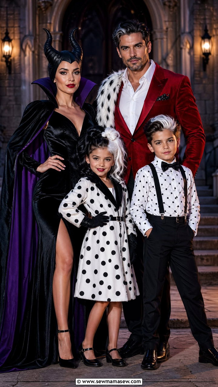 Disney Villains Family Outfits - 35 Disney outfit ideas for family