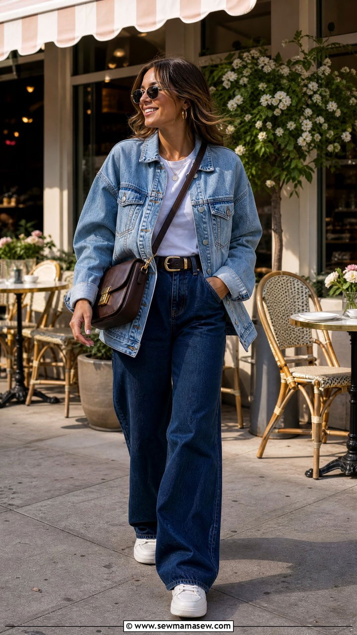 Double Denim with a Modern Twist - 30 streetwear outfit ideas for women