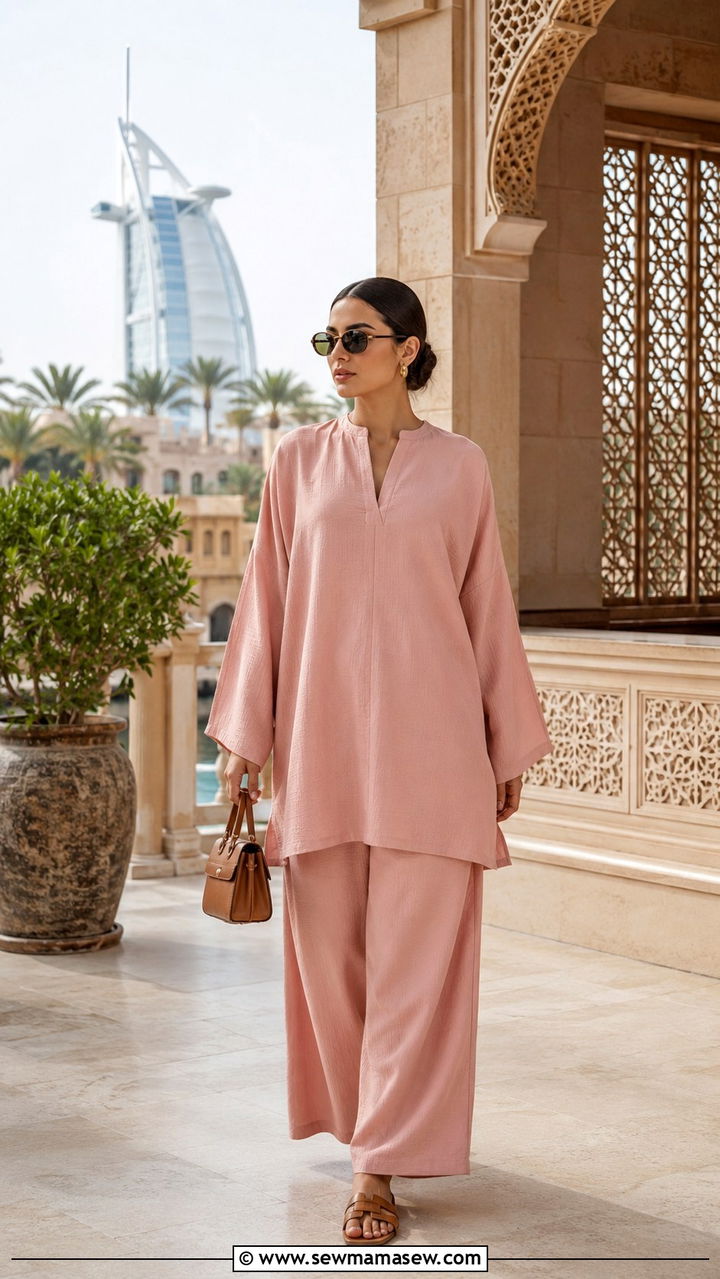 Dubai Modest Co Ord Set Resort Look - 25 Resort wear outfit ideas Dubai modest