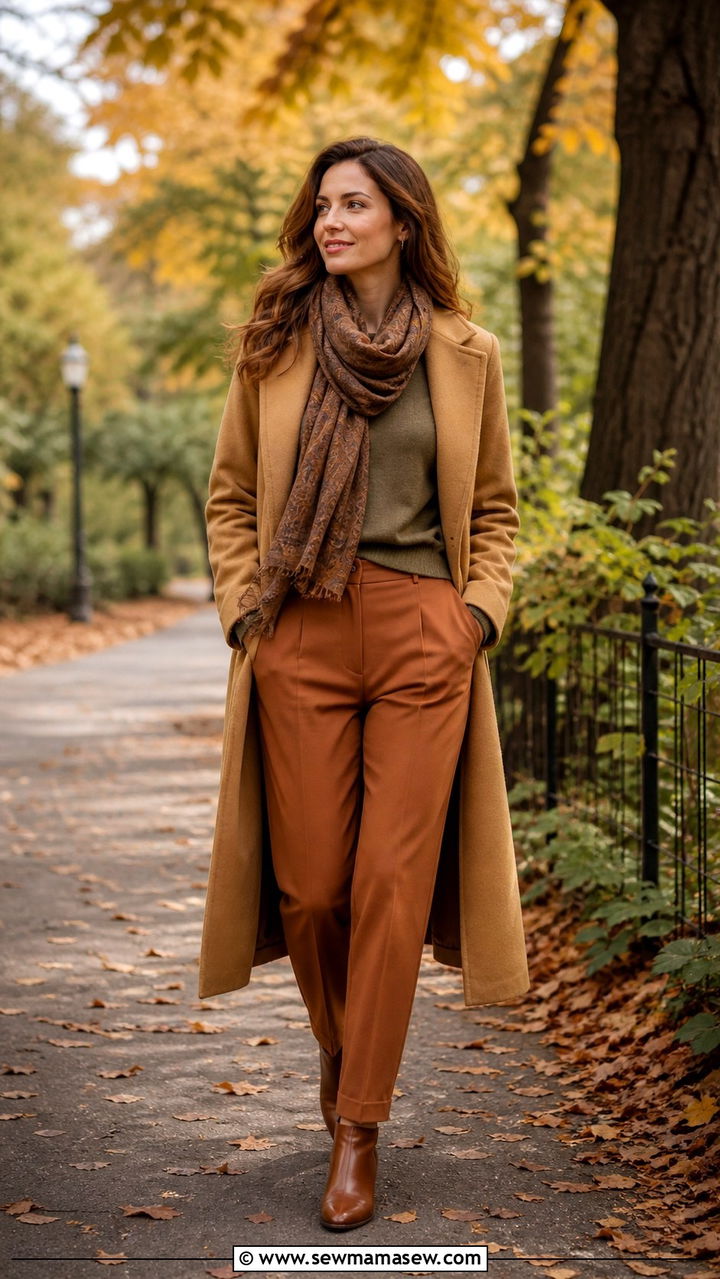 Earthy Tones and Layered Outerwear - 20 Author photo outfit ideas