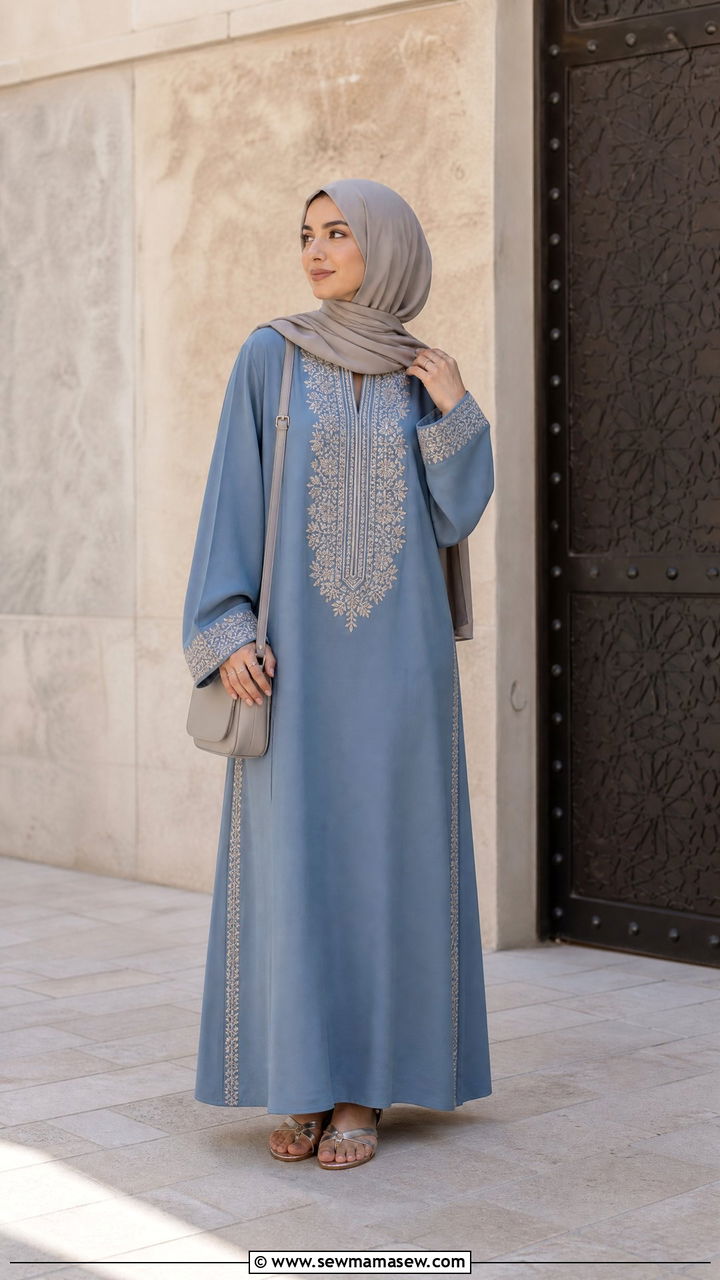 Eid al Adha jalabiya outfit - 30 Eid al Adha outfit ideas